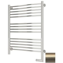 Полотенцесушитель электрический 800х600 шампань матовая МЭМ правый Сунержа Флюид 2.0 022-5221-8060