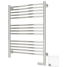 Полотенцесушитель электрический 800х600 белый глянец МЭМ правый Сунержа Флюид 2.0 12-5221-8060