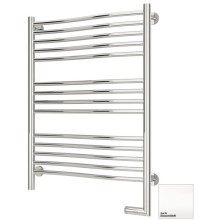 Полотенцесушитель электрический 800х600 белый матовый МЭМ правый Сунержа Флюид 2.0 30-5221-8060