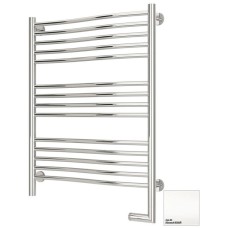 Полотенцесушитель электрический 800х600 белый матовый МЭМ правый Сунержа Флюид 2.0 30-5221-8060