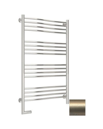 Полотенцесушитель электрический 1000х600 шампань матовая МЭМ левый Сунержа Флюид 2.0 022-5220-1060