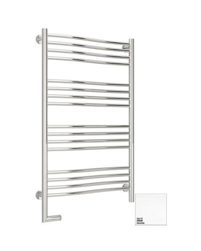 Полотенцесушитель электрический 1000х600 белый глянец МЭМ левый Сунержа Флюид 2.0 12-5220-1060