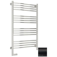 Полотенцесушитель электрический 1000х600 темный титан муар МЭМ левый Сунержа Флюид 2.0 15-5220-1060