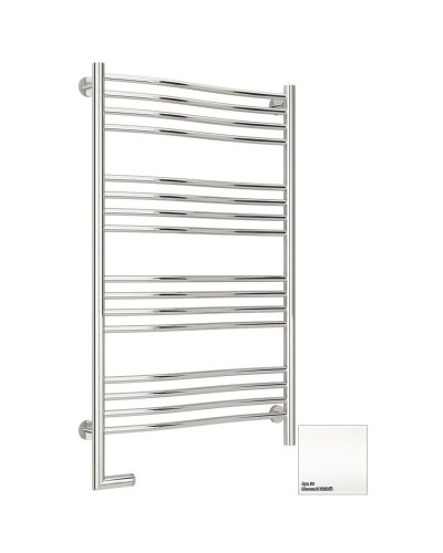 Полотенцесушитель электрический 1000х600 белый матовый МЭМ левый Сунержа Флюид 2.0 30-5220-1060