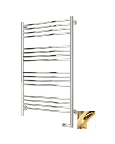 Полотенцесушитель электрический 1000х600 золотой МЭМ правый Сунержа Флюид 2.0 03-5221-1060