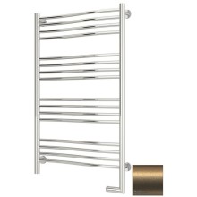 Полотенцесушитель электрический 1000х600 золотой матовый МЭМ правый Сунержа Флюид 2.0 032-5221-1060