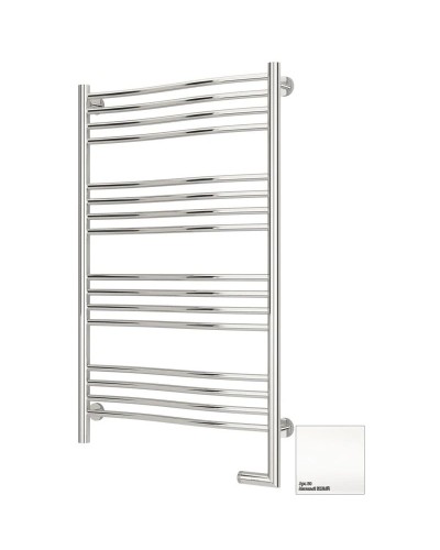 Полотенцесушитель электрический 1000х600 белый матовый МЭМ правый Сунержа Флюид 2.0 30-5221-1060