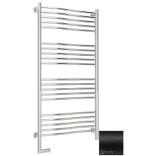 Полотенцесушитель электрический 1200х600 темный титан муар МЭМ левый Сунержа Флюид 2.0 15-5220-1260