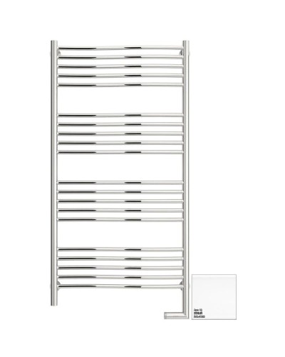 Полотенцесушитель электрический 1200х600 белый глянец МЭМ правый Сунержа Флюид 2.0 12-5221-1260