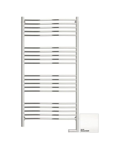 Полотенцесушитель электрический 1200х600 белый матовый МЭМ правый Сунержа Флюид 2.0 30-5221-1260