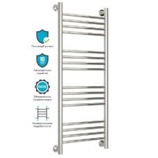 Водяной полотенцесушитель Сунержа Богема прямая 1000х400 Хром