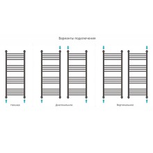 Водяной полотенцесушитель Сунержа Богема прямая 1000х400 Хром