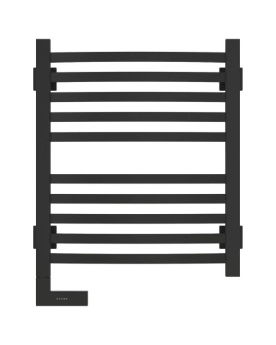 Полотенцесушитель электрический 500х400 черный матовый МЭМ левый Сунержа Аркус 2.0 31-5604-5040