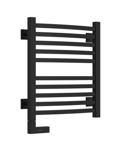 Полотенцесушитель электрический 500х400 черный матовый МЭМ левый Сунержа Аркус 2.0 31-5604-5040