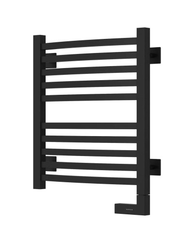 Полотенцесушитель электрический 500х400 черный матовый МЭМ правый Сунержа Аркус 2.0 31-5605-5040