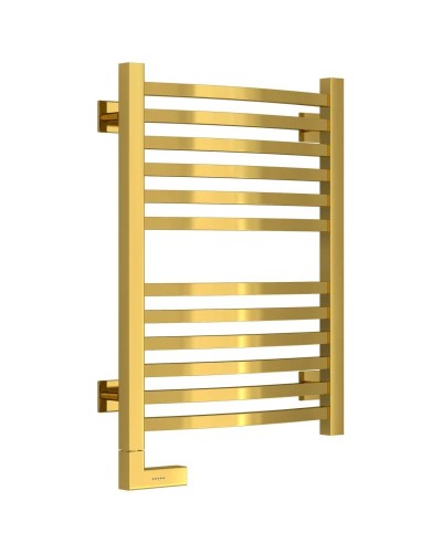 Полотенцесушитель электрический 600х400 золотой МЭМ левый Сунержа Аркус 2.0 03-5604-6040