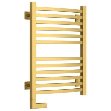 Полотенцесушитель электрический 600х400 золотой матовый МЭМ левый Сунержа Аркус 2.0 032-5604-6040