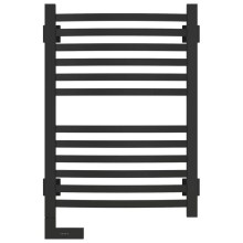 Полотенцесушитель электрический 600х400 черный матовый МЭМ левый Сунержа Аркус 2.0 31-5604-6040