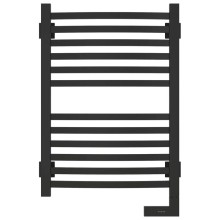 Полотенцесушитель электрический 600х400 черный матовый МЭМ правый Сунержа Аркус 2.0 31-5605-6040