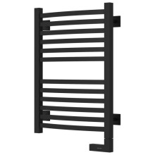 Полотенцесушитель электрический 600х400 черный матовый МЭМ правый Сунержа Аркус 2.0 31-5605-6040