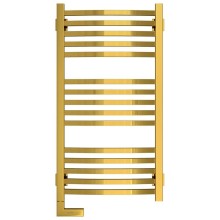 Полотенцесушитель электрический 800х400 золотой МЭМ левый Сунержа Аркус 03-5604-8040