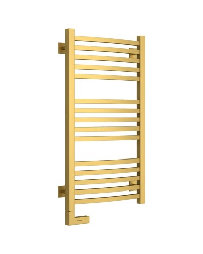 Полотенцесушитель электрический 800х400 золотой матовый МЭМ левый Сунержа Аркус 2.0 032-5604-8040