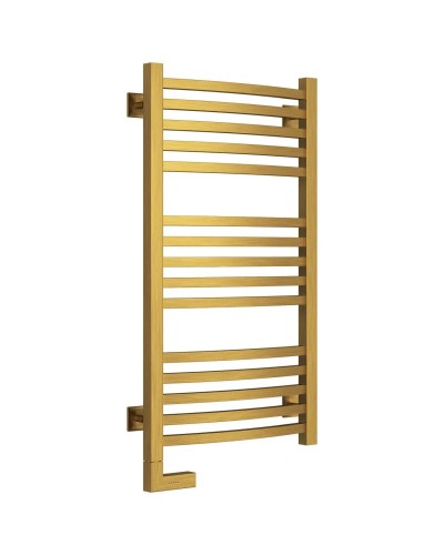 Полотенцесушитель электрический 800х400 состаренная латунь МЭМ левый Сунержа Аркус 2.0 051-5604-8040