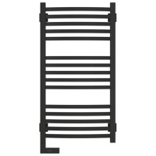 Полотенцесушитель электрический 800х400 черный матовый МЭМ левый Сунержа Аркус 2.0 31-5604-8040