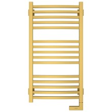 Полотенцесушитель электрический 800х400 золотой матовый МЭМ правый Сунержа Аркус 2.0 032-5605-8040