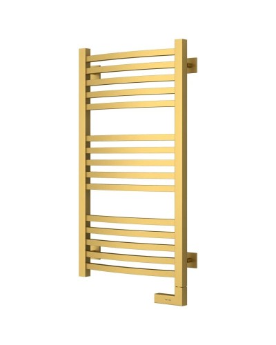 Полотенцесушитель электрический 800х400 золотой матовый МЭМ правый Сунержа Аркус 2.0 032-5605-8040