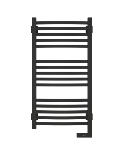 Полотенцесушитель электрический 800х400 черный матовый МЭМ правый Сунержа Аркус 2.0 31-5605-8040