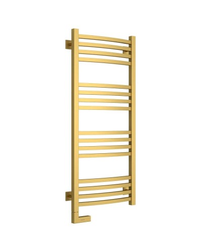 Полотенцесушитель электрический 1000х400 золотой матовый МЭМ левый Сунержа Аркус 2.0 032-5604-1040