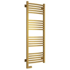 Полотенцесушитель электрический 1200х400 состаренная латунь МЭМ левый Сунержа Аркус 2.0 051-5604-1240