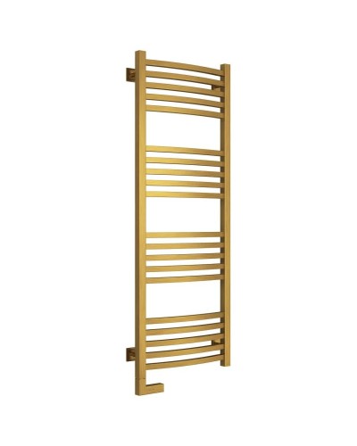 Полотенцесушитель электрический 1200х400 состаренная латунь МЭМ левый Сунержа Аркус 2.0 051-5604-1240