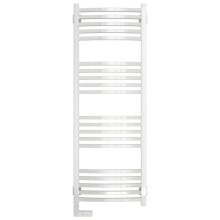 Полотенцесушитель электрический 1200х400 белый глянец МЭМ левый Сунержа Аркус 2.0 12-5604-1240