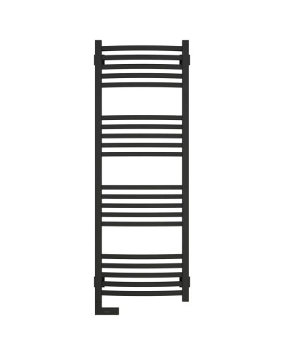 Полотенцесушитель электрический 1200х400 темный титан муар МЭМ левый Сунержа Аркус 2.0 15-5604-1240