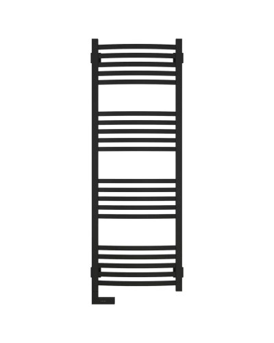 Полотенцесушитель электрический 1200х400 черный матовый МЭМ левый Сунержа Аркус 2.0 31-5604-1240