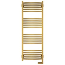 Полотенцесушитель электрический 1200х400 состаренная латунь МЭМ правый Сунержа Аркус 2.0 051-5605-1240