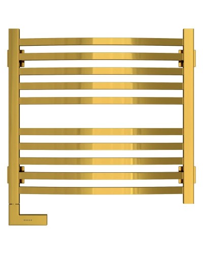 Полотенцесушитель электрический 500х500 золотой МЭМ левый Сунержа Аркус 2.0 03-5604-5050