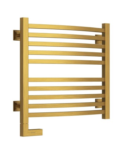 Полотенцесушитель электрический 500х500 состаренная латунь МЭМ левый Сунержа Аркус 2.0 051-5604-5050