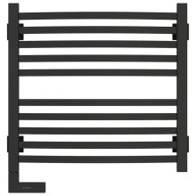 Полотенцесушитель электрический 500х500 темный титан муар МЭМ левый Сунержа Аркус 2.0 15-5604-5050