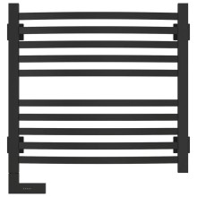 Полотенцесушитель электрический 500х500 черный матовый МЭМ левый Сунержа Аркус 2.0 31-5604-5050
