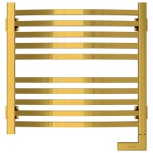 Полотенцесушитель электрический 500х500 золотой МЭМ правый Сунержа Аркус 2.0 03-5605-5050