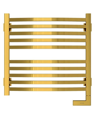 Полотенцесушитель электрический 500х500 золотой МЭМ правый Сунержа Аркус 2.0 03-5605-5050