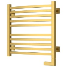 Полотенцесушитель электрический 500х500 золотой матовый МЭМ правый Сунержа Аркус 2.0 032-5605-5050