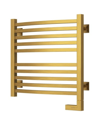 Полотенцесушитель электрический 500х500 состаренная латунь МЭМ правый Сунержа Аркус 2.0 051-5605-5050