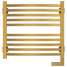 Полотенцесушитель электрический 500х500 состаренная латунь МЭМ правый Сунержа Аркус 2.0 051-5605-5050