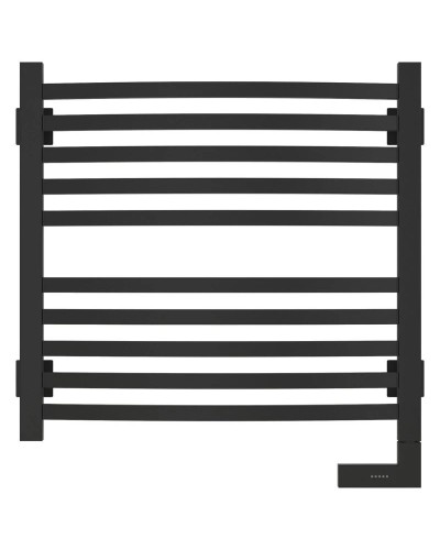 Полотенцесушитель электрический 500х500 черный матовый МЭМ правый Сунержа Аркус 2.0 31-5605-5050