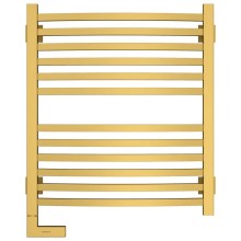 Полотенцесушитель электрический 600х500 золотой матовый МЭМ левый Сунержа Аркус 2.0 032-5604-6050