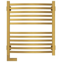 Полотенцесушитель электрический 600х500 состаренная латунь МЭМ левый Сунержа Аркус 2.0 051-5604-6050